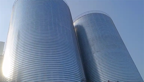 北关2座混凝土高架卷板仓